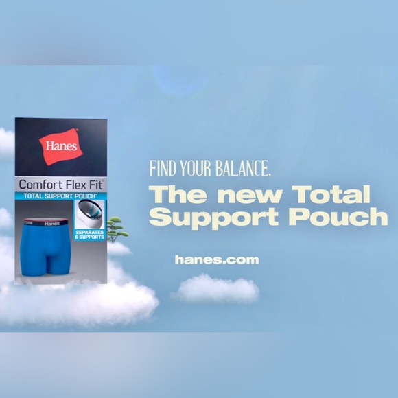 3 Pack Hanes Men's Total Support Pouch Trunk Underwear. (2 black, 1 gray); NWOT - Picture 15 of 16